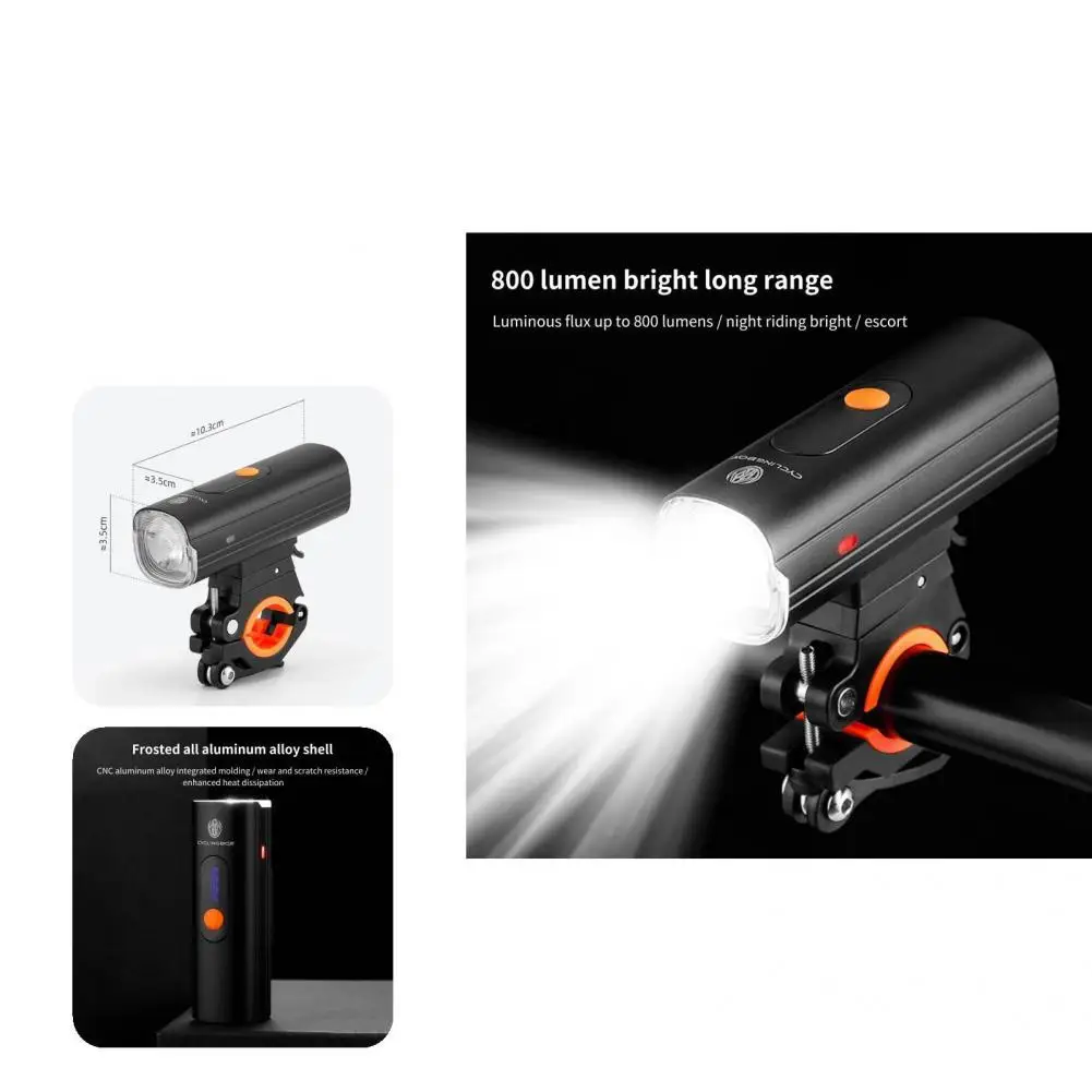 

Bike Headlights Frosted Bicycle Flashlight Good Sealing Bike Front Light