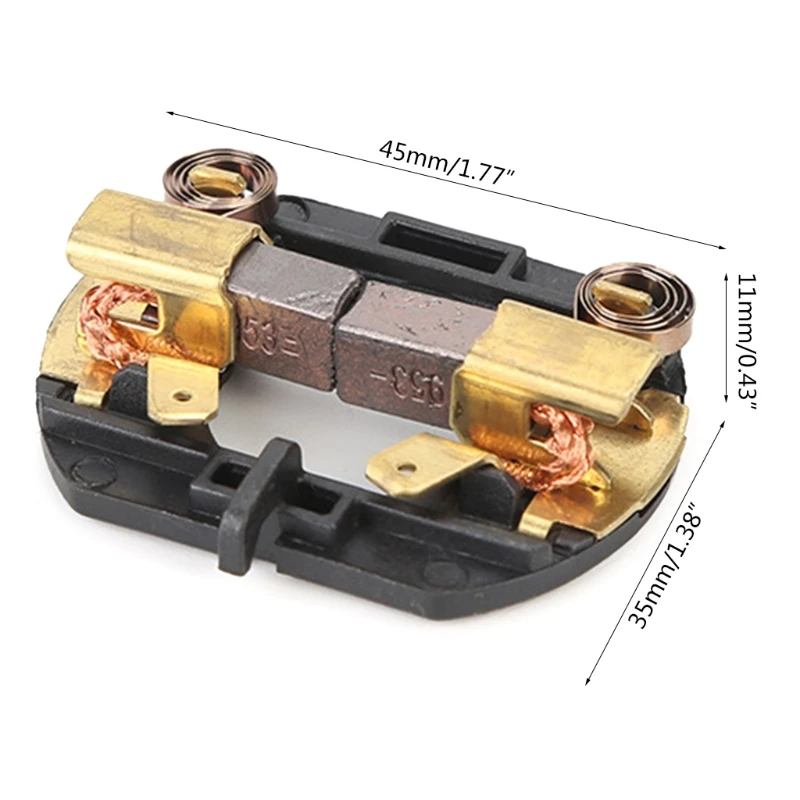 

DIY Carbon Brush Carbon Brush Holder for Cordless Drill DCD735 DCD730C2 DCH243 Compatible Carbon Brush Set Accessories
