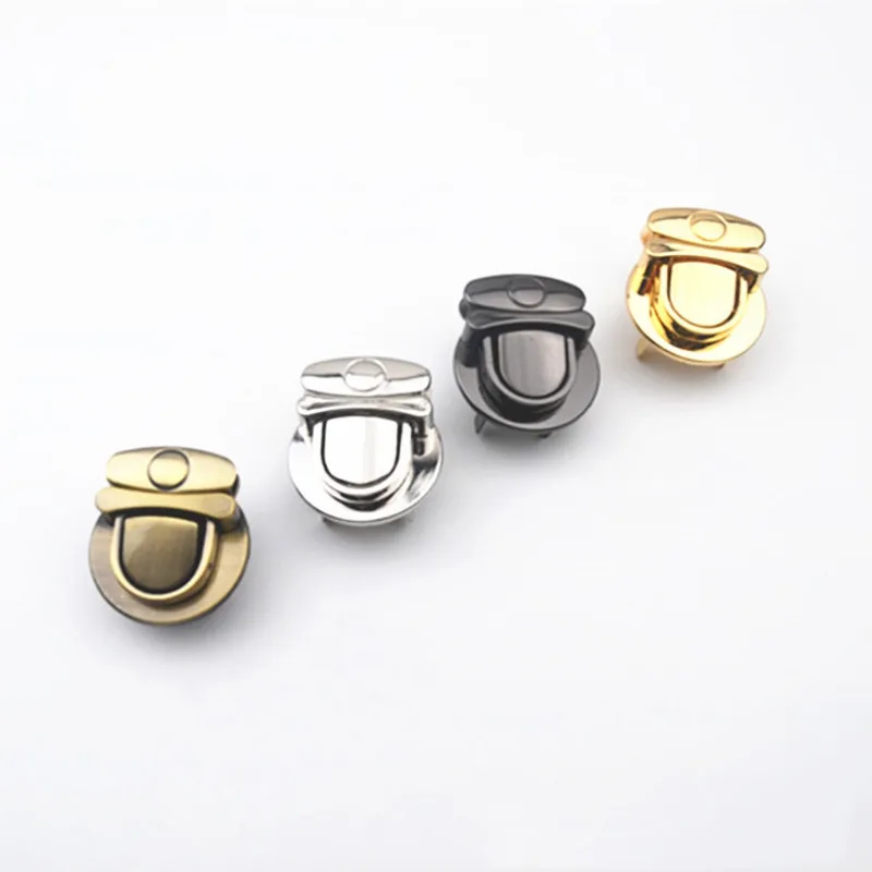

2pcs 3.6cm Metal Mortise Lock DIY Bags Durable Tongue Plug Lock Switch Plug Buckle Handbags Lock Hardware Metal Accessories