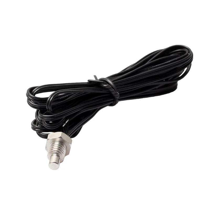 

P15F NTC 10K Thermistor Temperature Sensor M8 Thread Probe Cable 1m 2m Waterproof
