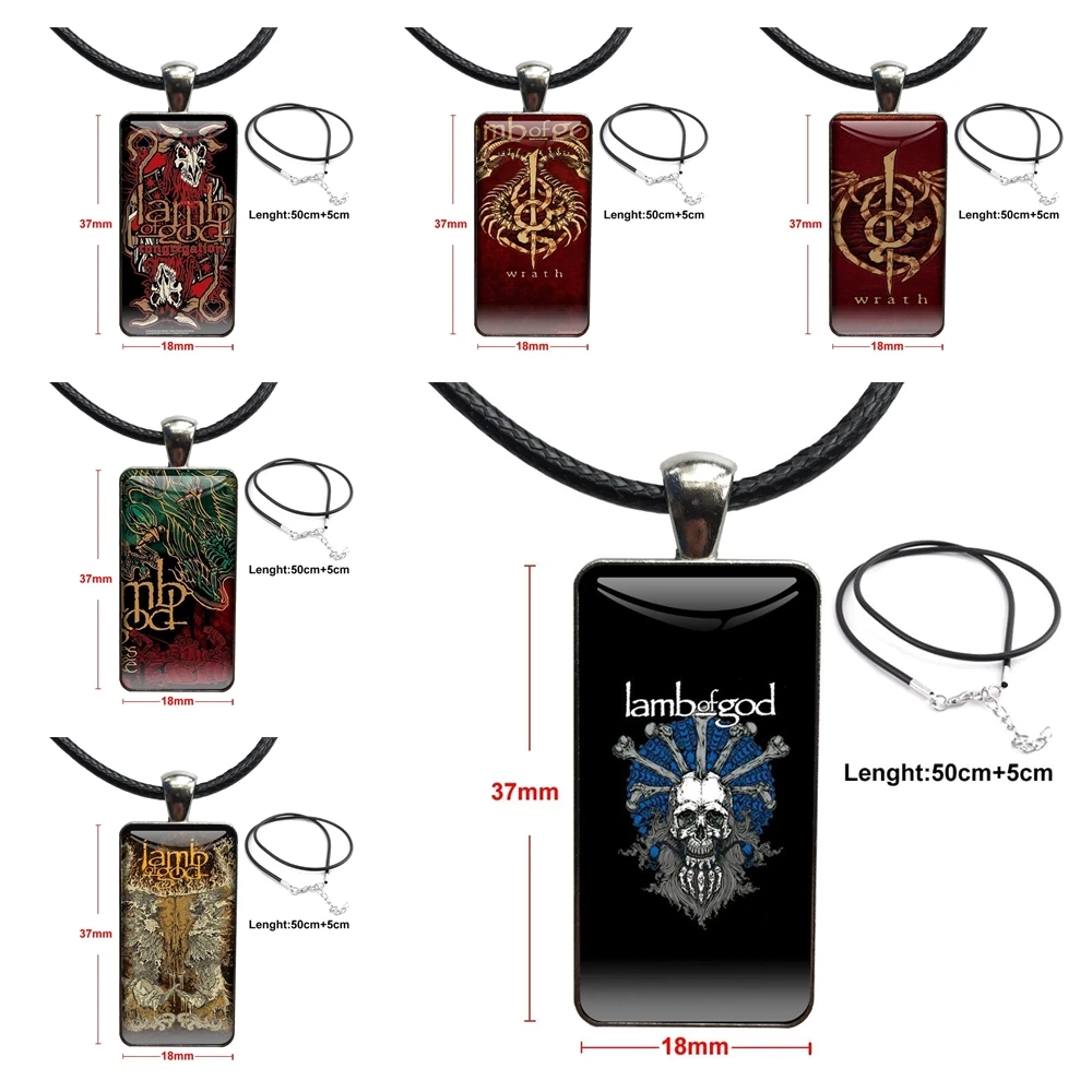 Музыкальное ожерелье из Божьего ягненка для влюбленных, лучшее ожерелье с подвеской дружбы из стекла, подвеска ручной работы, ожерелье