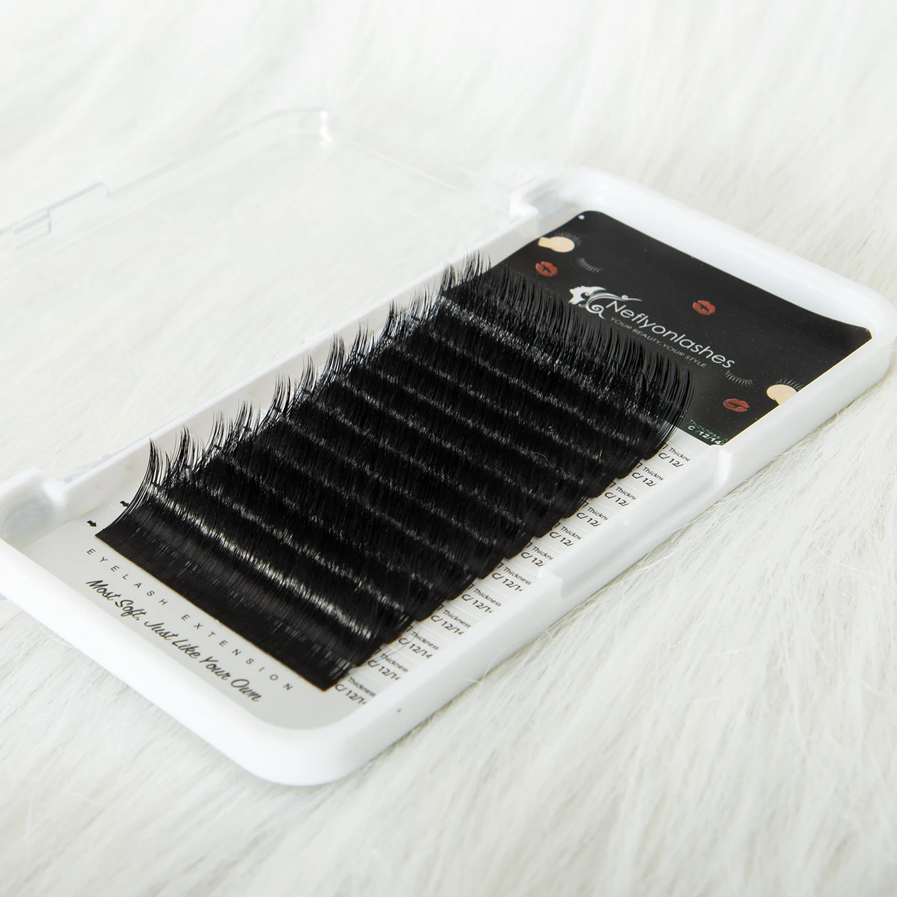 Neflyonlashes Easy Fan наращивание ресниц Pandora норка ручной работы Быстрый Объем цветок ресницы для наращивания Камелия накладные ресницы
