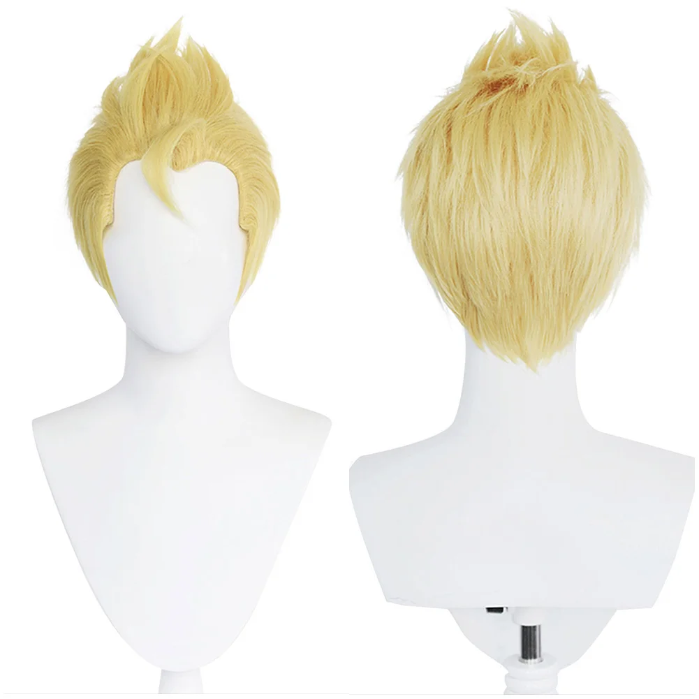 

Anime Tokyo Revengers Takemichi Hanagaki Cosplay Wig Heat Resistant Synthetic Hair Carnival Halloween Party Props