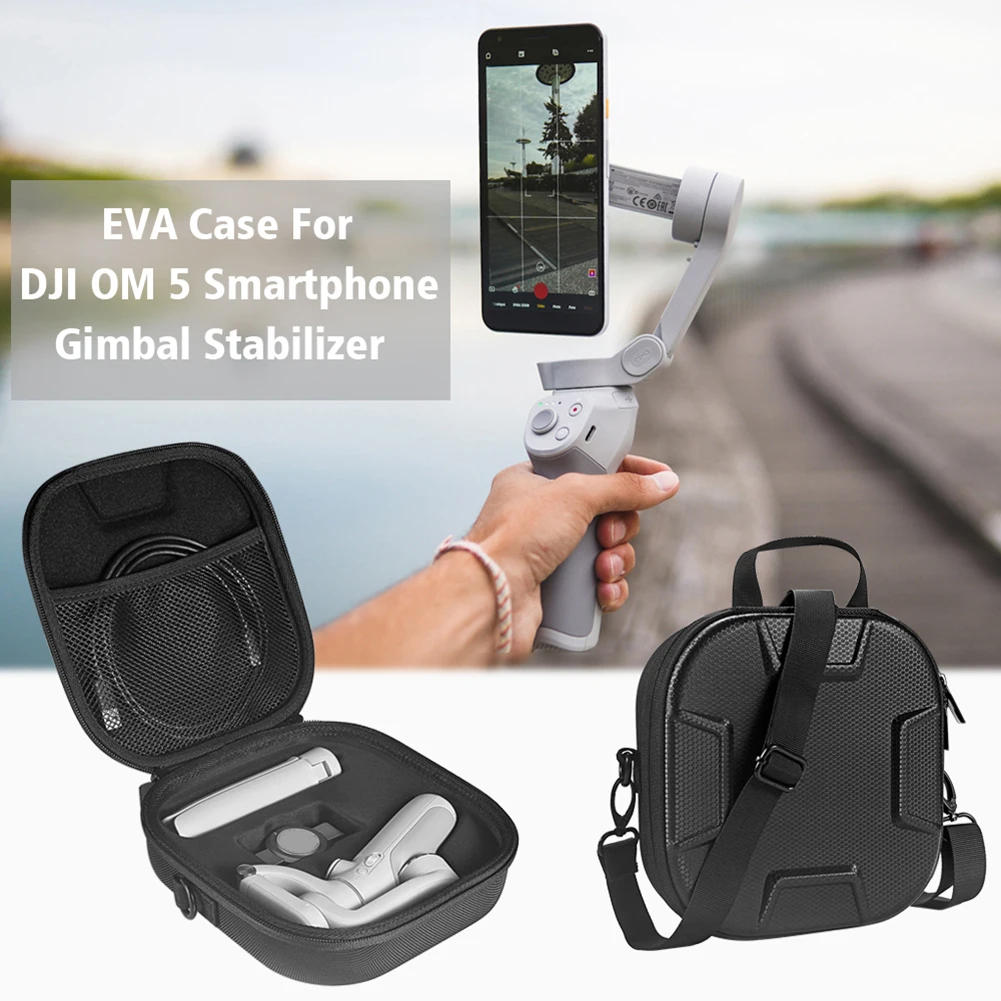 

Storage Bags For DJI OM 5 Black Durable Carrying Case For DJI OM5 Handheld Gimbal Accessories Simple Portable Bag