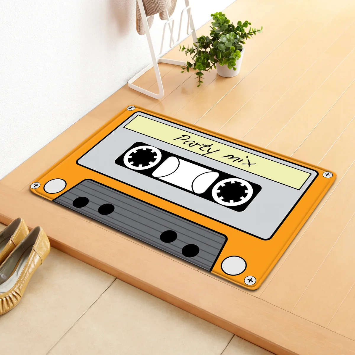 Zeegle Противоскользящий коврик для двери ванной комнаты прихожей впитывающий