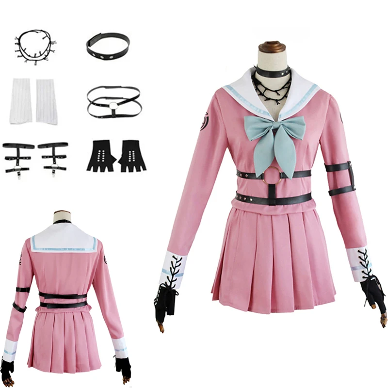 

Danganronpa V3 Killing Harmony, костюм ирумы МИУ, кролик, женский костюм, школьная форма JK, костюм матросца
