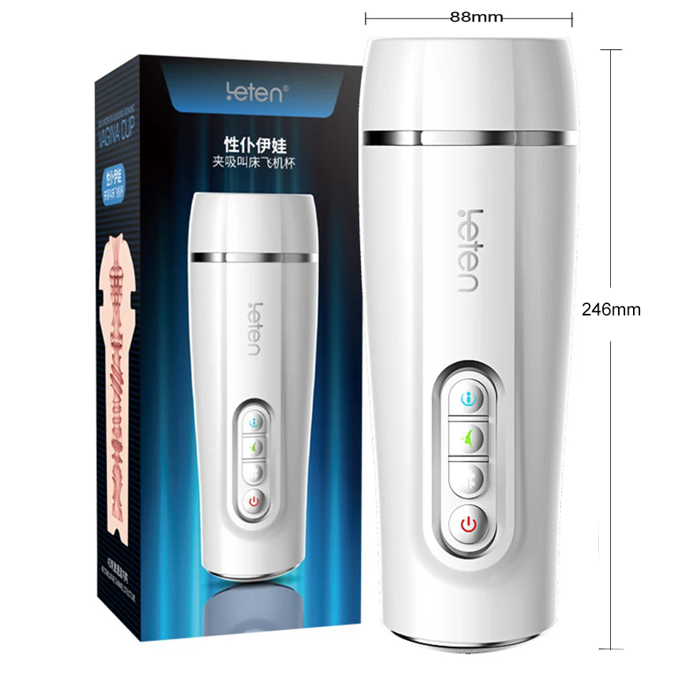 Leten воздушный поплавок Мужской мастурбатор индукция 10 вибраций сосание