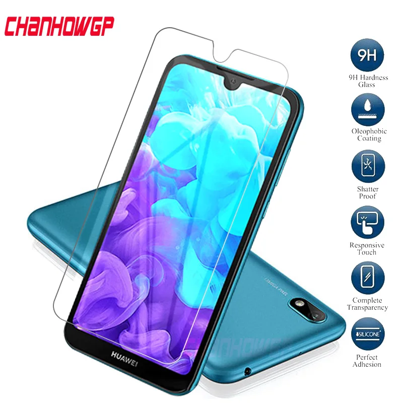 Закаленное стекло 9H для Huawei P smart Plus Z Y7 Y9 Prime Y6 Pro Y5 2019 защитная пленка экрана Honor 10i 10