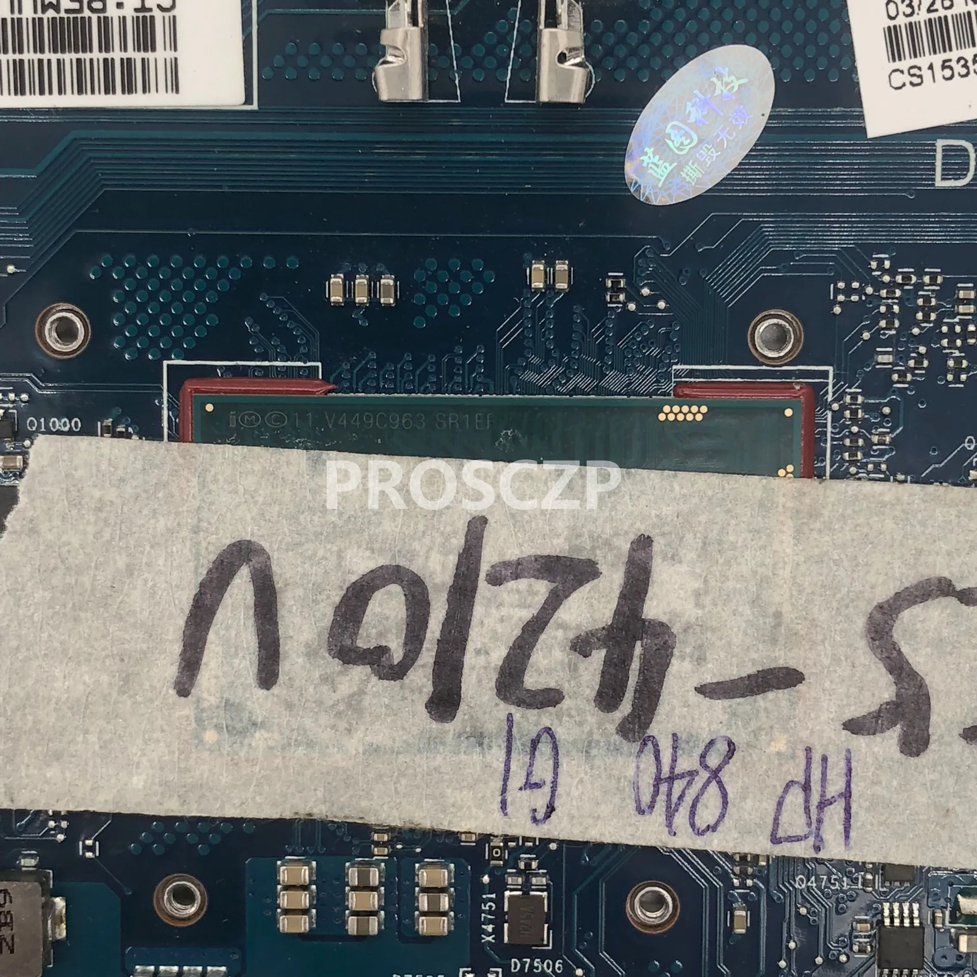 802531-001 802531-501 778962-001 778962-501 для HP 840 G1 850 материнская плата ноутбука 6050A2560201-MB-A03 со