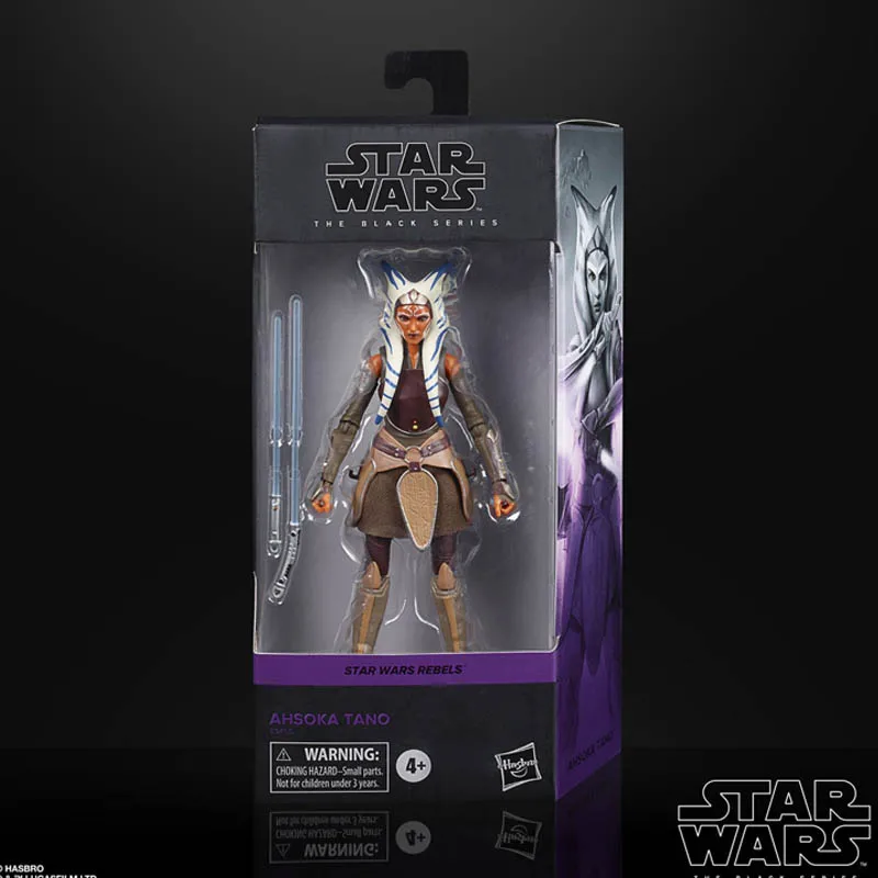 

16 см Hasbro Звездные войны аниме фигурки AhsokaTano фигурку модель куклы со световым мечом аксессуары для детей подарок на день рождения