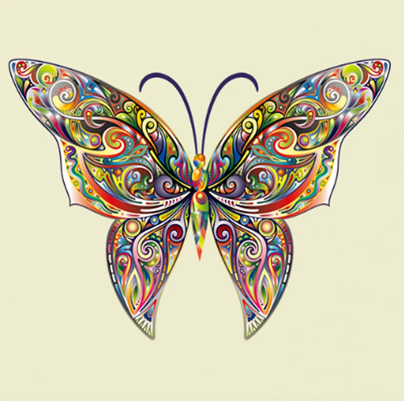 Colorful 3D Butterfly Design wall Art Decal Wall Decor Decals For Living Room Bedroom TV Sofa Background Decor Mural