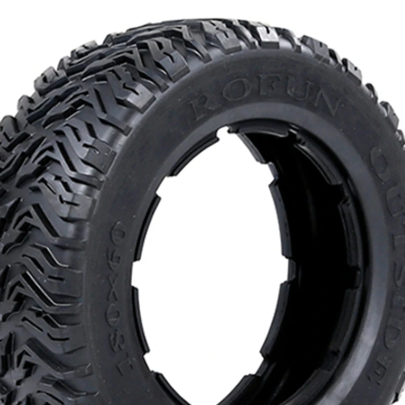 

Knobby Tyres Skin Set Fit for 1/5 HPI ROVAN KM BAJA 5T 5SC BAHA 5T 5SC 5FT RC CAR PARTS-2Pcs