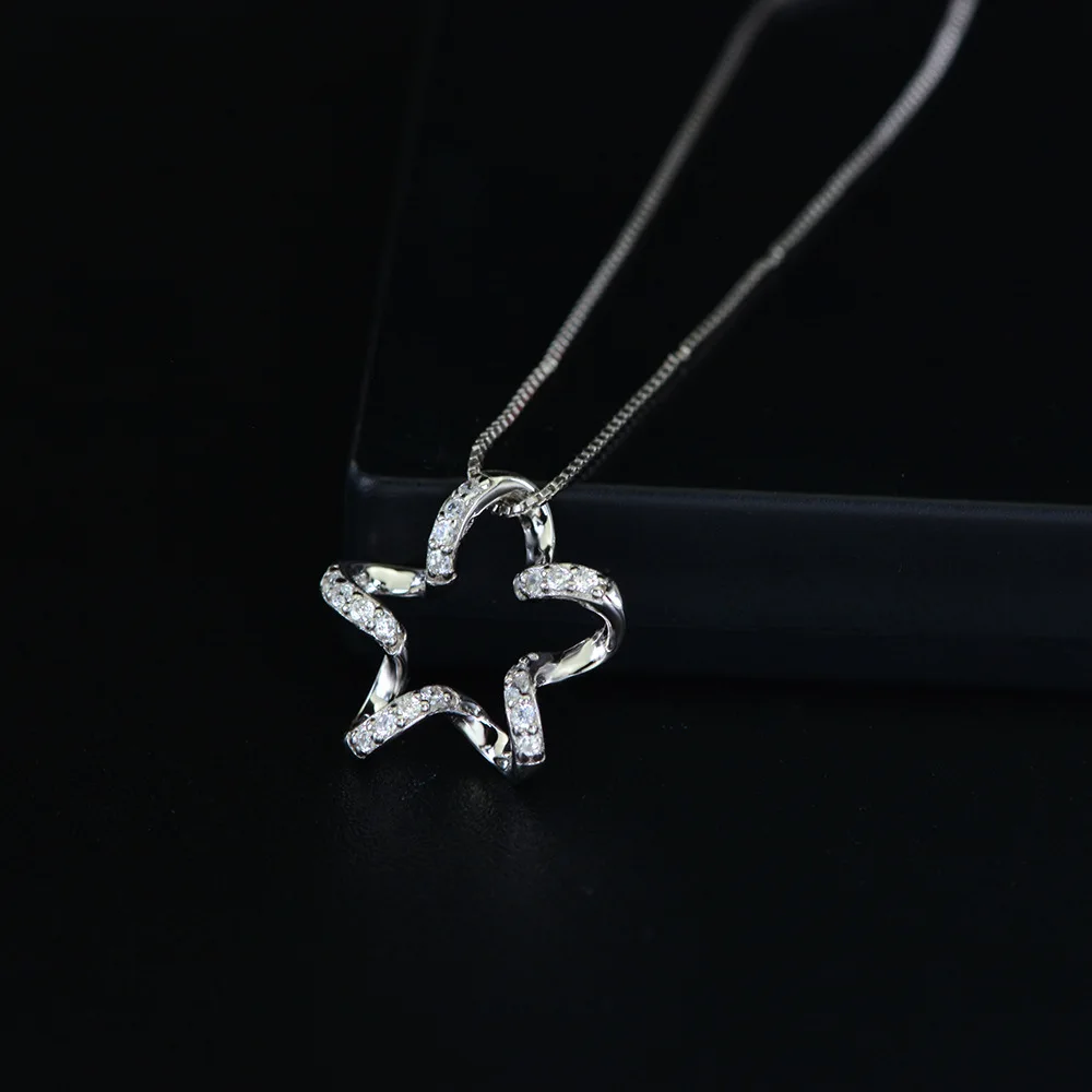 

Metal Sell Like Hot Cakes Starfish Pendant Necklace Snake Chain For Women Fashion Necklace Wedding Engagement Jewelry