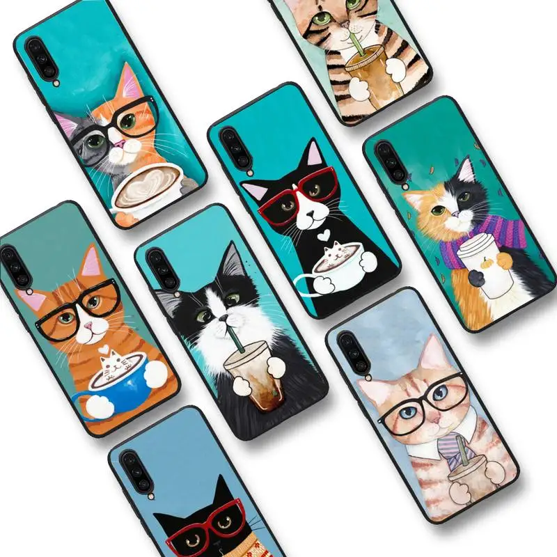 

Cute little Cat head Phone Case For Xiaomi mi9 mi8 F1 9SE 10lite note10lite Mi8lite for xiaomi mi5x
