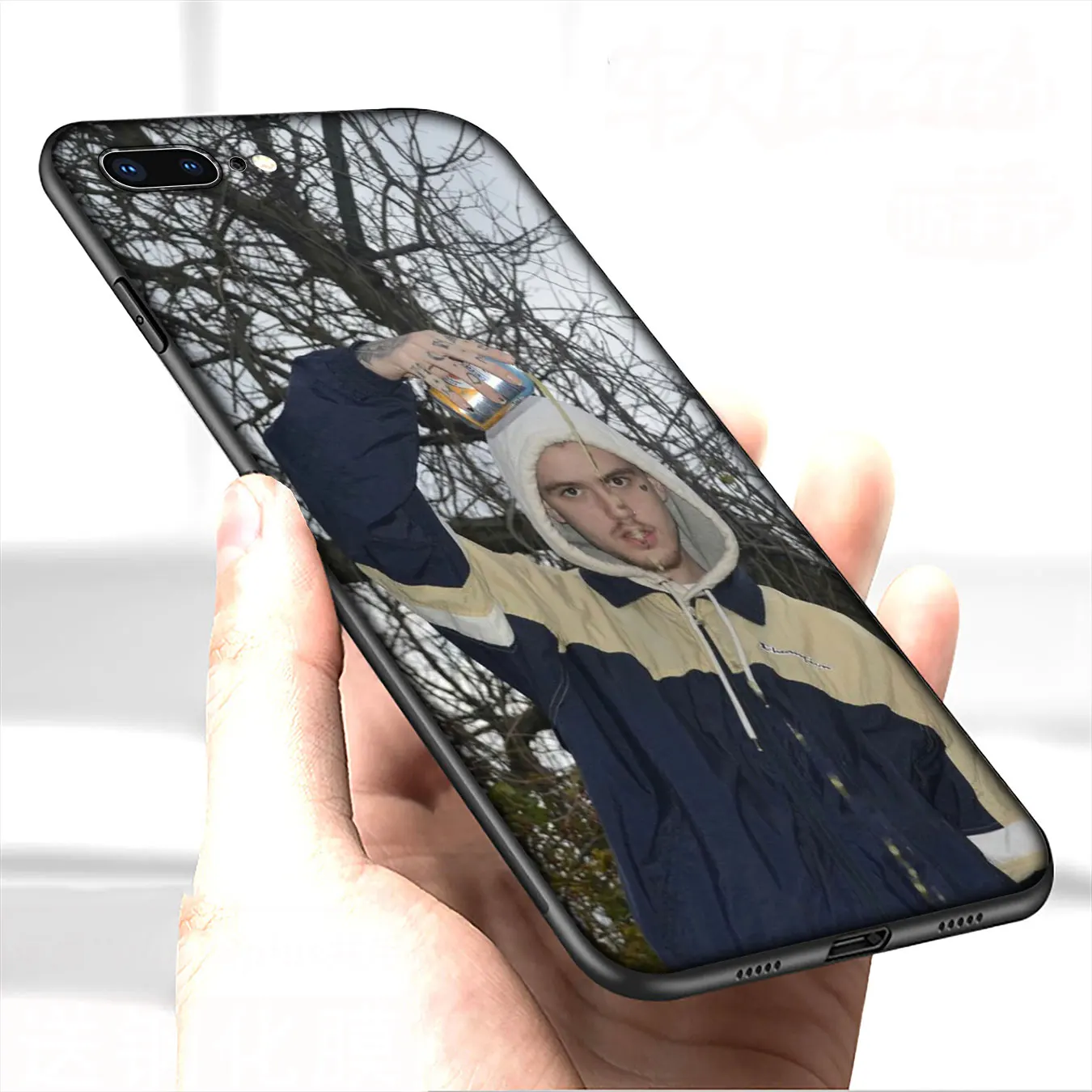 Мягкий силиконовый чехол IYICAO Lil Peep Bo для iPhone 12 Mini XR X XS 11 Pro Max 5 5S SE 6 6S 7 8 Plus черный из