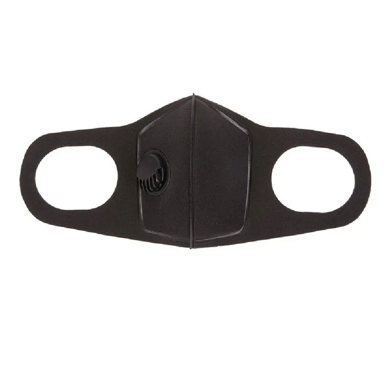 Пылезащитная маска для мужчин женщин черная дышащая респиратор лица с фильтром