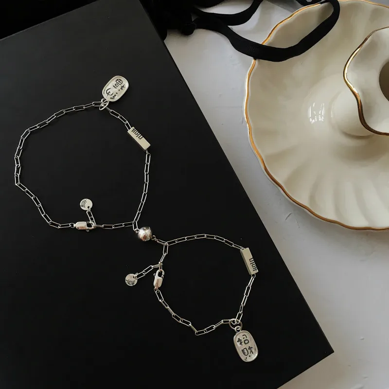 Женский бумажный браслет Flyleaf Изящные Ювелирные Браслеты из серебра 925 пробы с