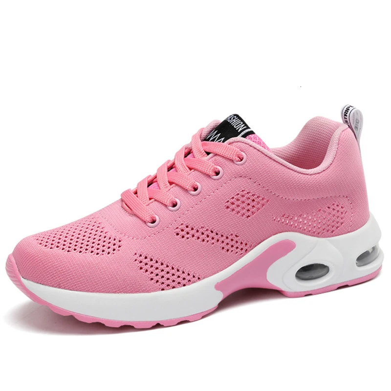 Женские теннисные туфли с ажурной воздушной подушкой женские дышащие сетчатые