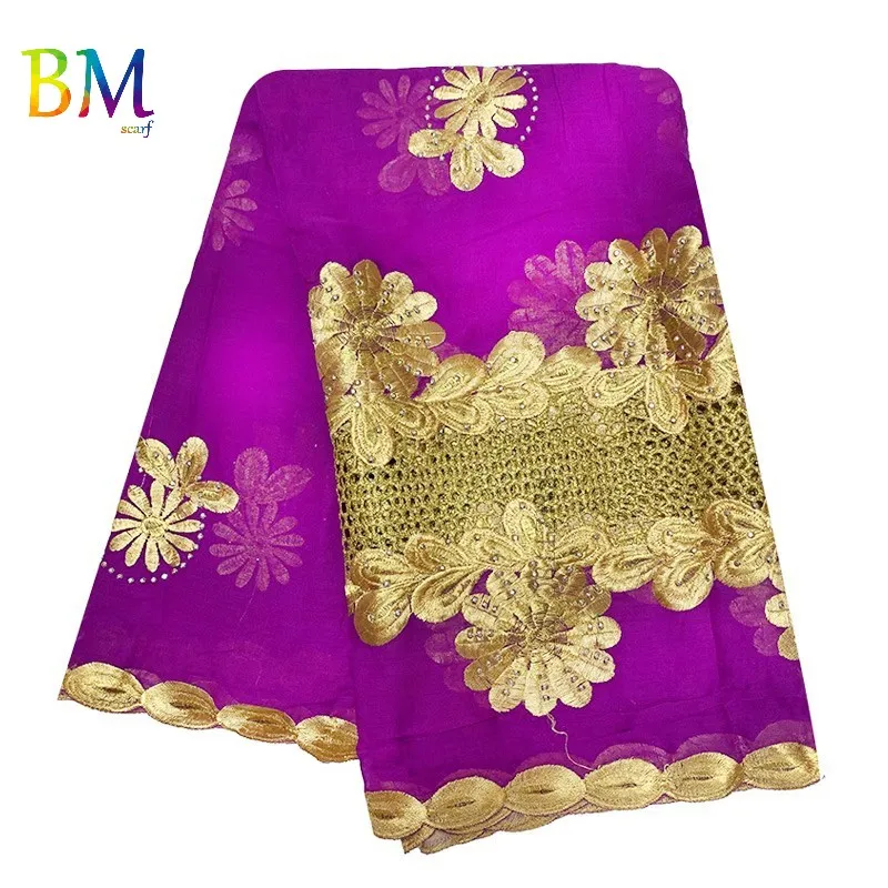 Новинка 100% хлопковый шарф с вышивкой мусульманский хиджаб BK16 | Тематическая