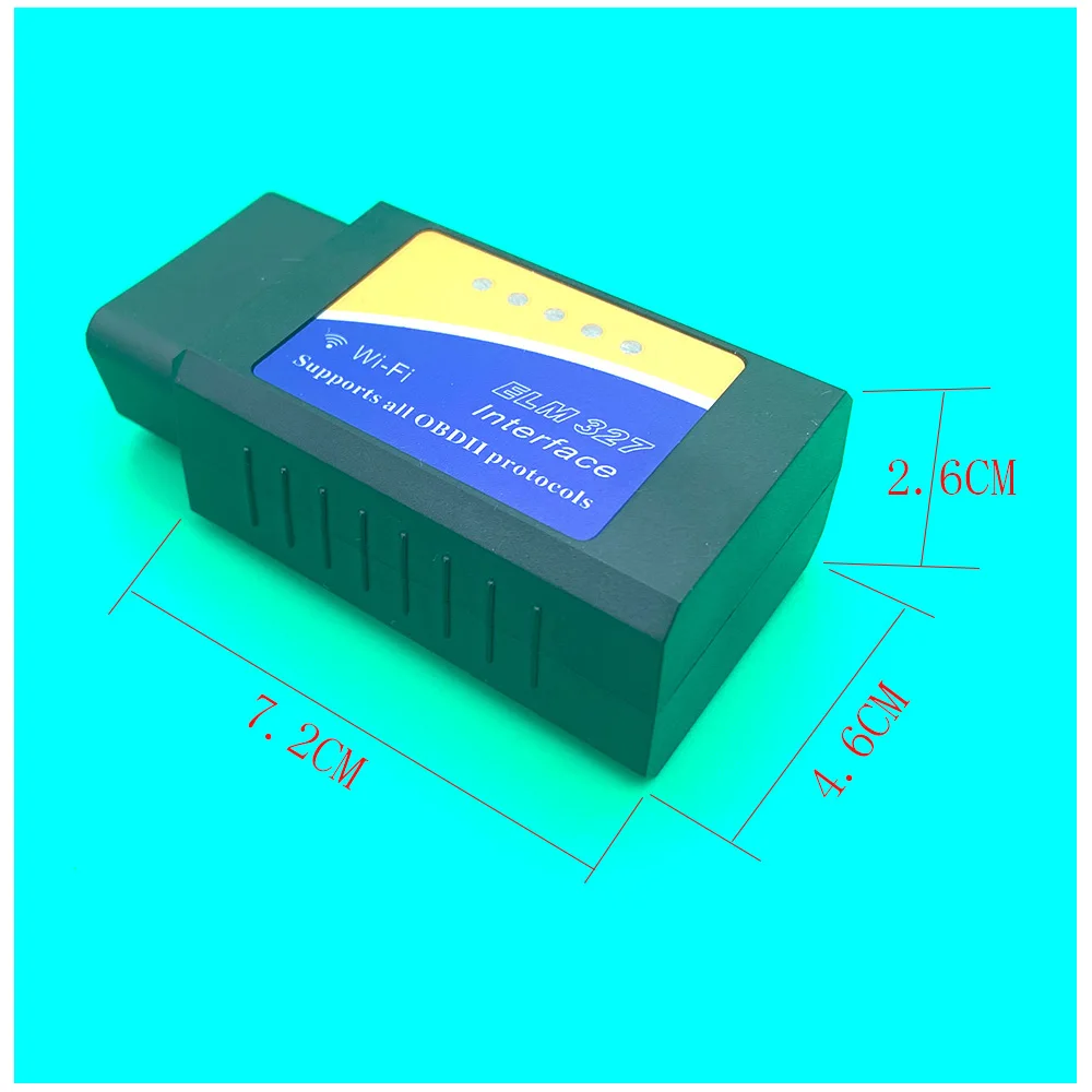 ELM327 V1.5 OBD2 Scanner PIC18F25K80 wifi Car Diagnostic Tool for Android IOS PK Vgate icar 2 OBDII Reader | Автомобили и