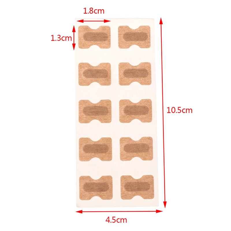 

50pcs Ingrown Toenail Corrector Stickers Paronychia Treatment Recover Corrector Pedicure Tools Fingernail Toe Nail Care New