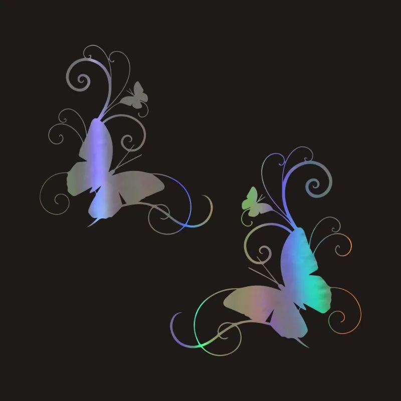 Виниловая наклейка и в виде бабочки 18 х20 см | Автомобили мотоциклы