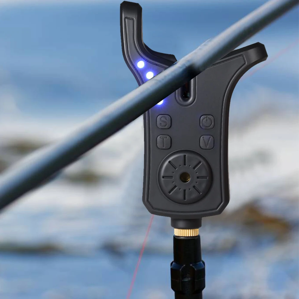 

Fishing Bite Alarm Water Resistant LED Fish Bite Alarm Swinger Waterproof Fishing Bite Indicator Alert Accessories