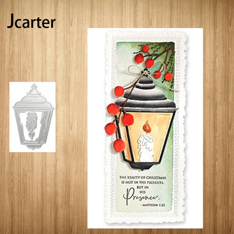 

2021 Oil Lamp Candle Metal Cutting Dies Craft for Scrapbooking Handmade Knife Mould Blade Punch Stencils Dies Cut Model Template