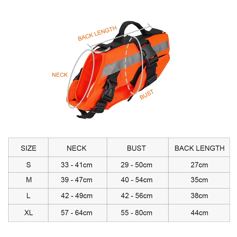 

Pet Dog Life Jacket Safety Clothes Life Vest Swimming Clothes Swimwear for small big dog Husky french bulldog dog accessories