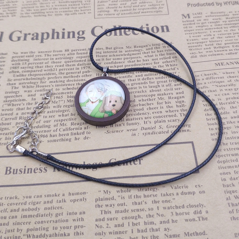 Милый популярный аниме Юри! На льду Katsuki Модный Ювелирный Набор колье и серьги из