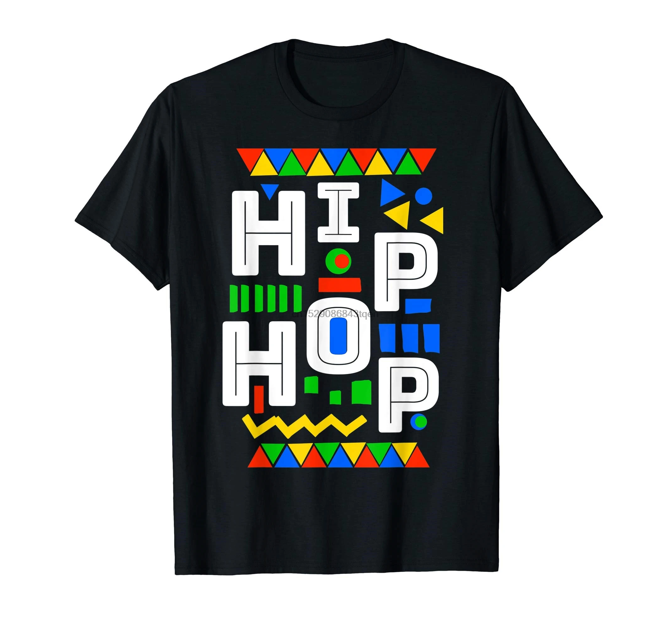 Вечерние футболки в стиле хип хоп с рисунком Vibes dashiki Мужская Футболка черный| |