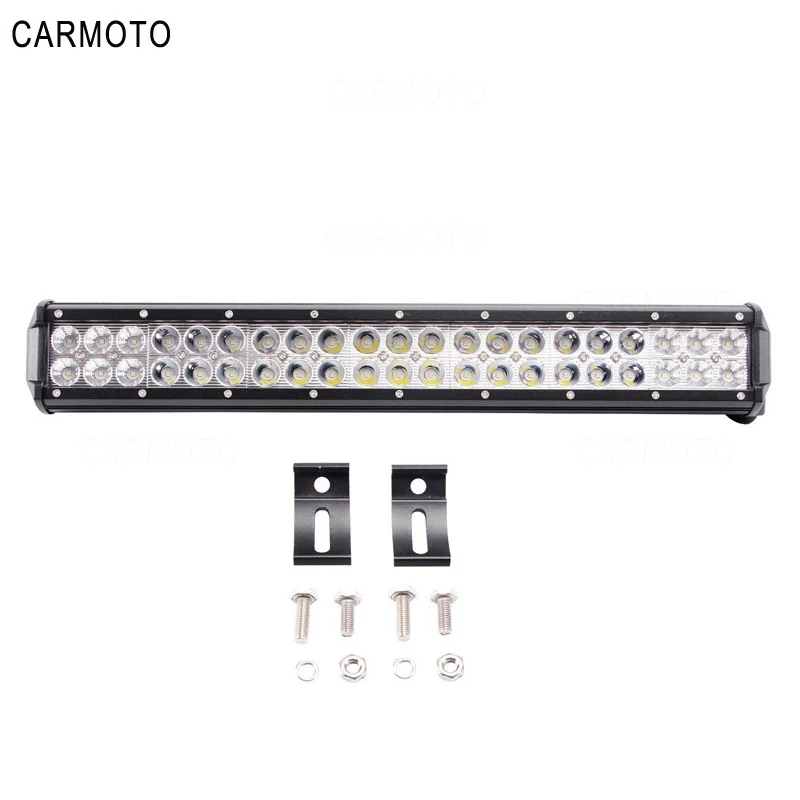 D 1pcs Для Jeep Wrangler JK 07-15 комплект 52 ''/22 дюймов+ 3 дюйма светодиодный свет фары головного света+ лобовое стекло монтажные кронштейны для Lada uaz4x4 Hummer H1H2 для Volkswagen carmoto - Цвет: D 1pcs
