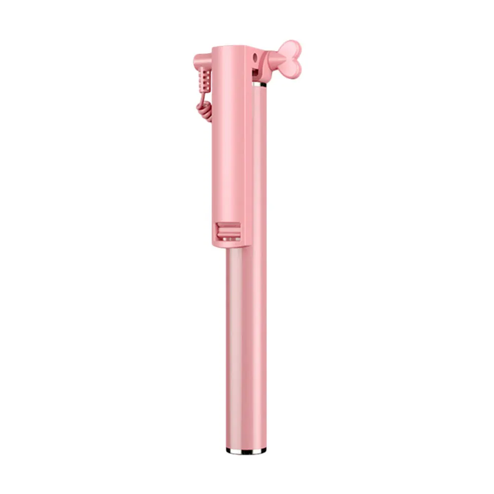

Universal Selfie Stick Tripod Monopod With Button Stainless Steel Extendable Handheld Selfie Stick For Android IOS Phone Vlog
