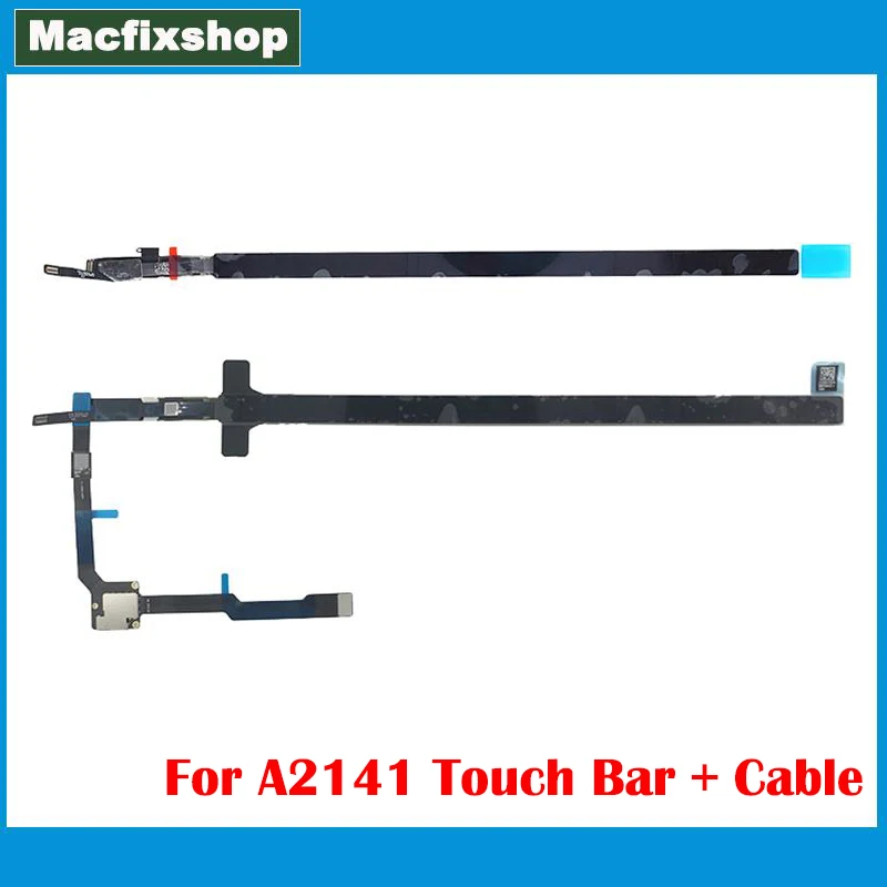 

Original New Laptop 16" A2141 Touch Bar 821-02522-01 821-02522-A For Macbook Pro Retina A2141 Touchbar with Cable EMC 3347 2019