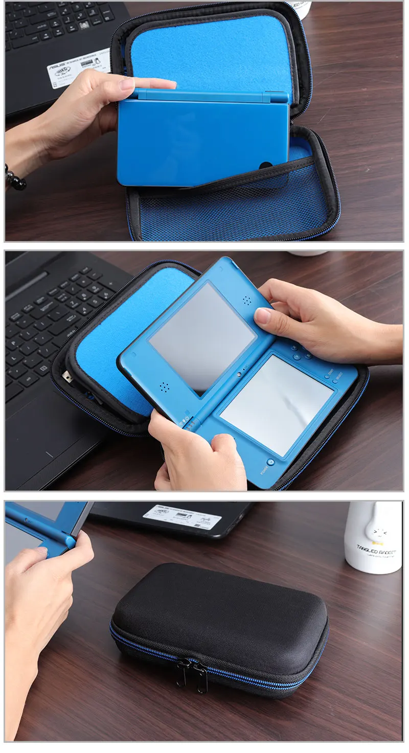 Портативные сумки для хранения EVA для kingd 3DS XL 2,5 дюймов SSD HDD кабель для наушников USB Flash Drive Дорожный Чехол для переноски цифровых сумок