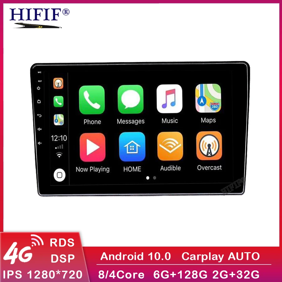 Автомагнитола Carplay Android 10 DSP для Hyundai i40 2016 GPS-навигация мультимедийный видеоплеер