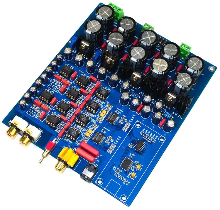 Новейший двойной чип PCM1794 + AK4113 роскошный декодер DAC поддержка s