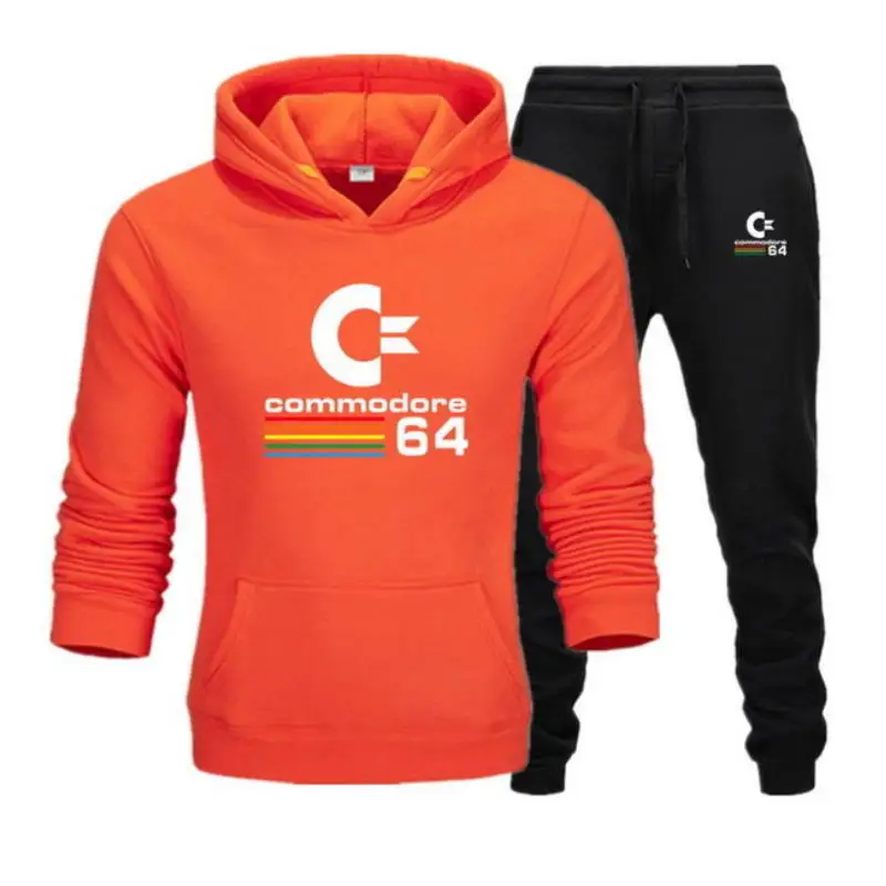 Мужские комплекты Прямая поставка толстовки и штаны в стиле Харадзюку оптовая