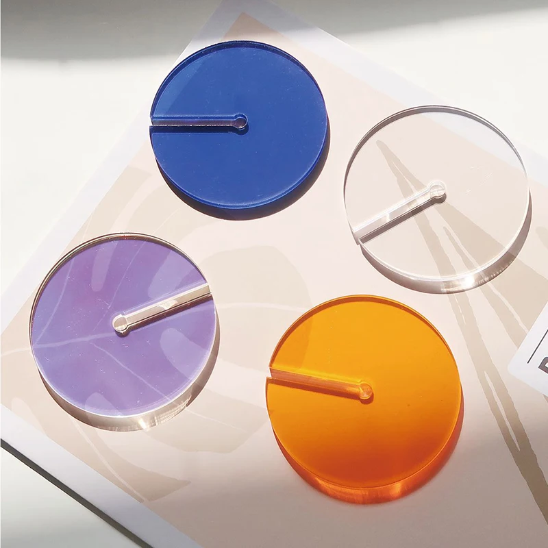 

Креативные акриловые подставки, многоцелевой изоляционный коврик, термостойкий Коврик для чашек для напитков для дома, кухни, бара MJJ88