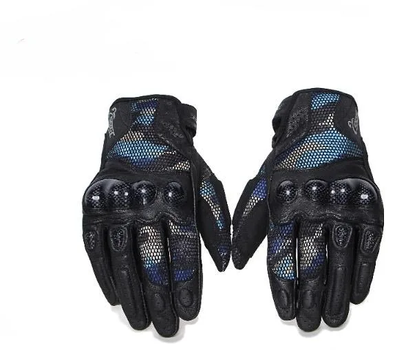 Высокое качество 3D сетка рыцарь локомотив анти осень перчатки из углеволокна