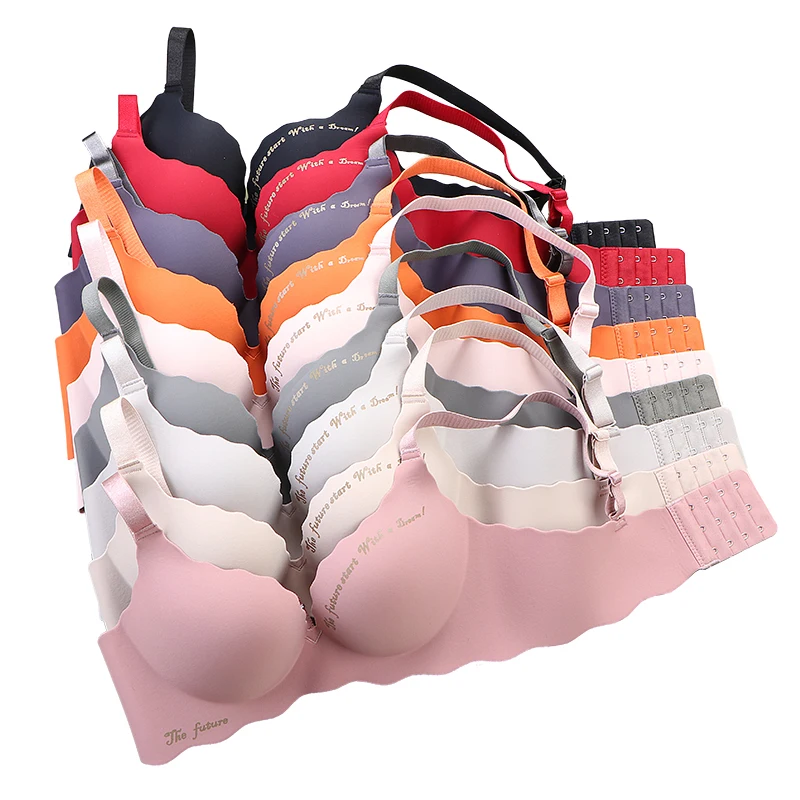 Женский бюстгальтер без косточек с чашкой пуш ап 3/4|Бюстгальтеры| |