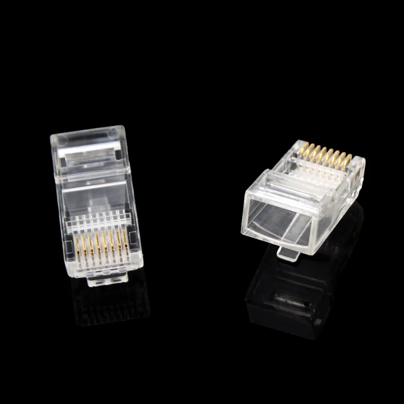 20 шт. Разъем Cat5 RJ45 8P8C модульный Ethernet-кабель с головкой сетевой разъем Cat 5 LAN |