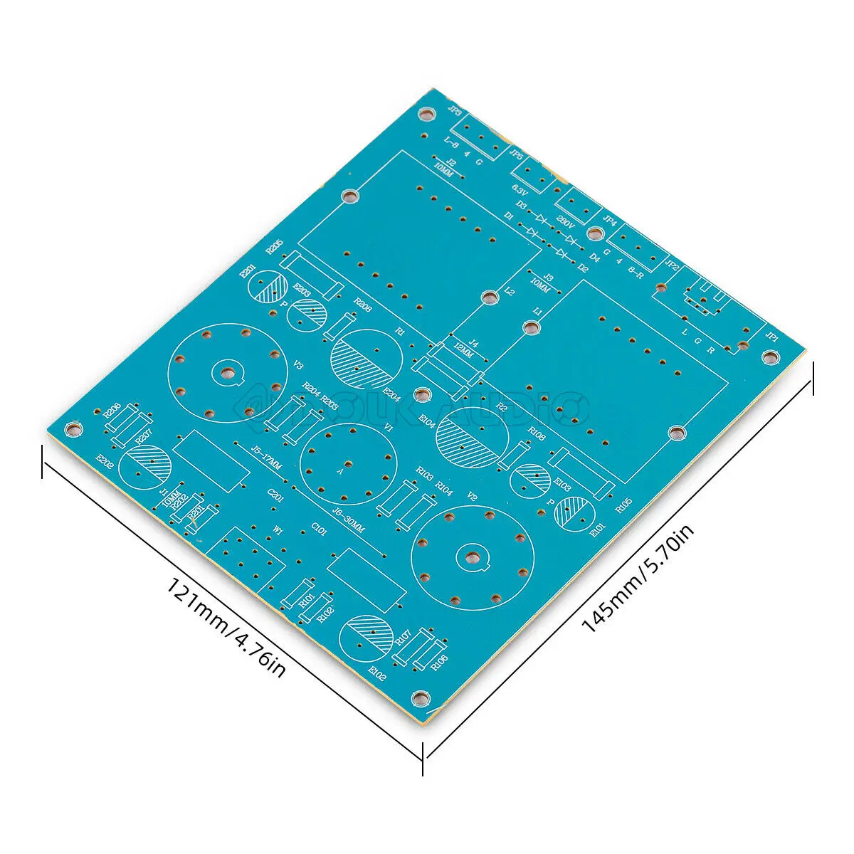 Douk Audio 6P13P вакуумный трубчатый усилитель класса а односторонняя плата усилителя