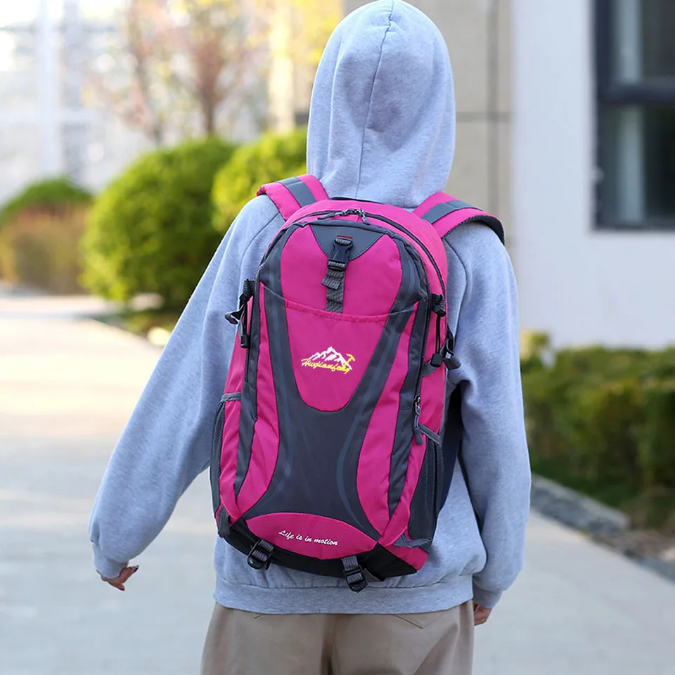 

Waterproof Outdoor Backpack Durable Climbing Women Men Hiking Backpack Athletic Sport Bag Travel Backpacks Sports Rucksack