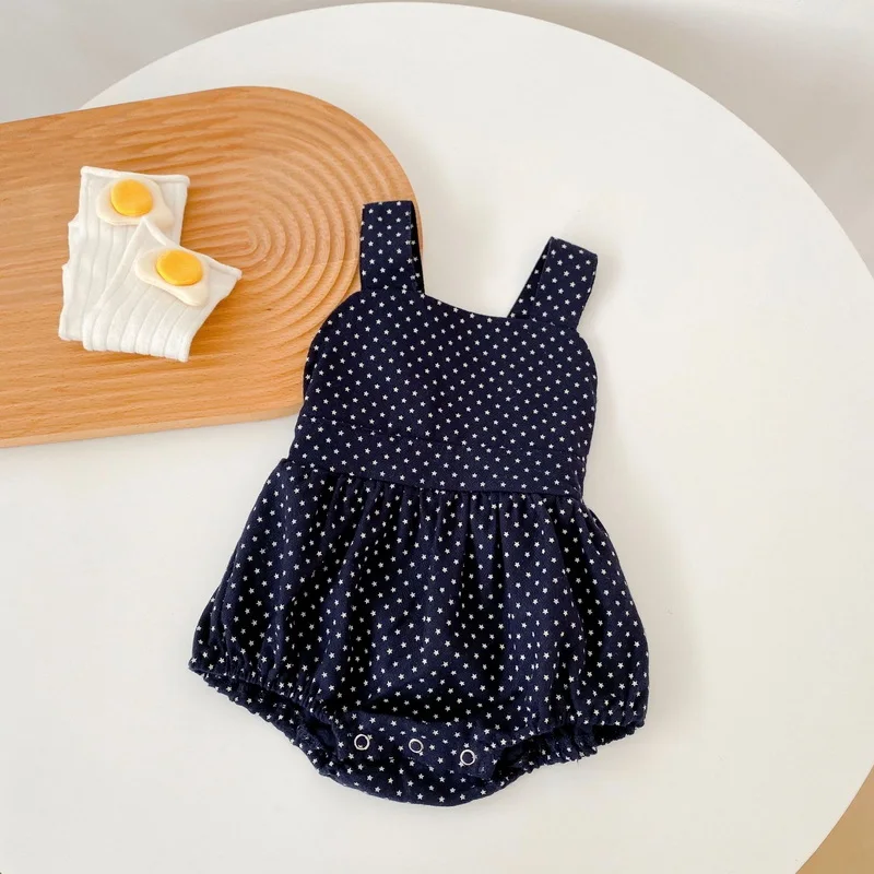 Conjuntos de oto&ntilde;o para ni&ntilde;as peque&ntilde;as, camisetas de manga larga con cuello vuelto y mono de estrella con tirantes, trajes para ni&ntilde;os E4110, novedad de 2021-2