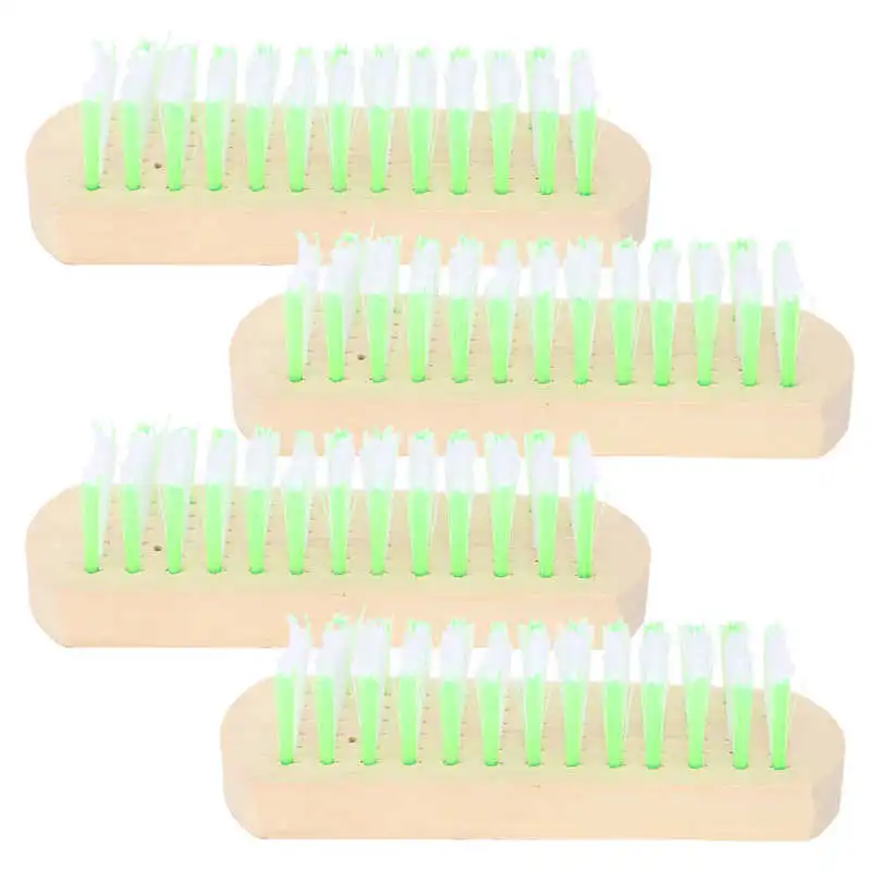 

Scrub Brush for Cleaning Scrub Brush Wooden Laundry Clothing Brush Washing Tool for Kitchen Shoe Cleaning Shoe Brush
