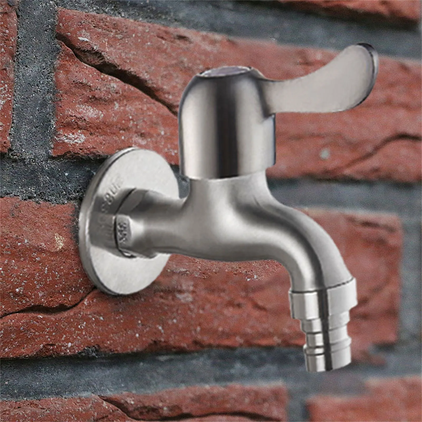 

Faucet Filter Water Dispenser Stainless Steel Wall Mounted Faucet Washing