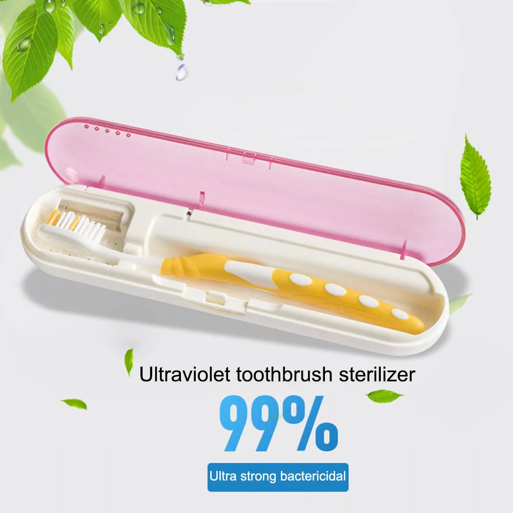 

Портативный Зубная щётка автоматическое устройство для дезинфекции уф стерилизация чехол зубная щетка для путешествий инструмент для сте...