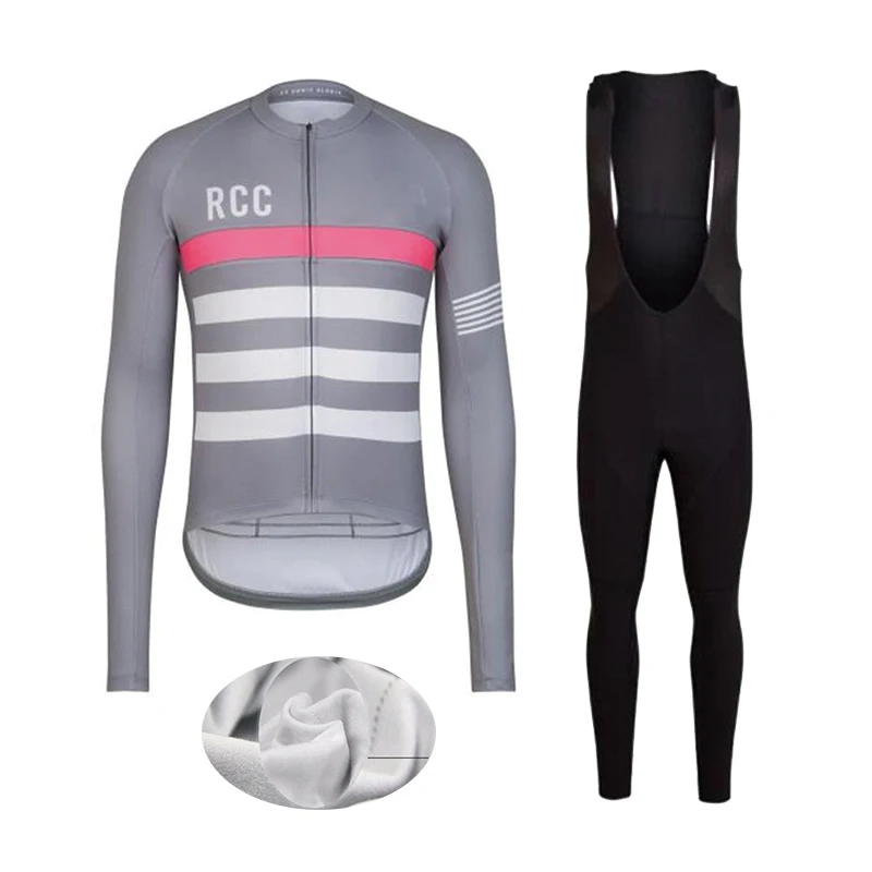 RCC Pro зимний комплект из термофлиса для велоспорта, велосипедная одежда Maillot Ropa Ciclismo Invierno, одежда для горного велосипеда