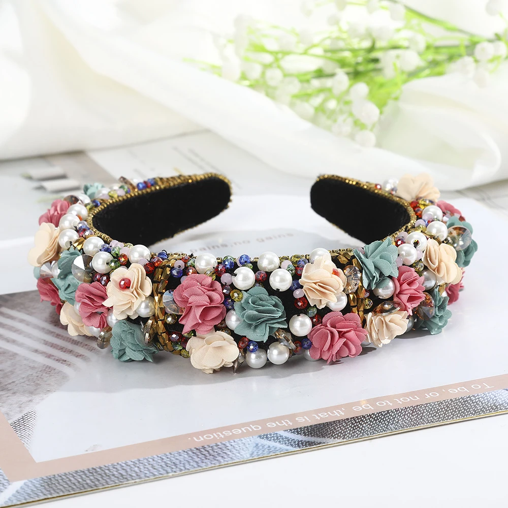 Женский обруч для волос Haimeikang стразы ограниченный выпуск |